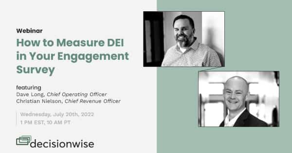 how to measure dei webinar graphic