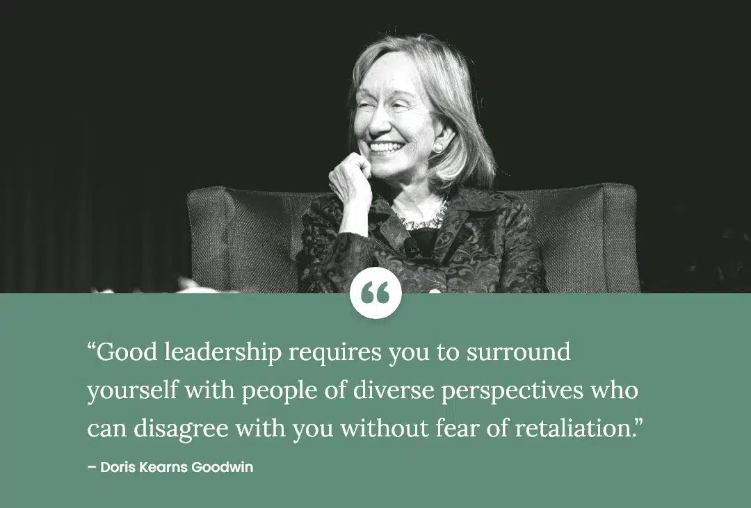 Doris Kearns Goodwin quote and image