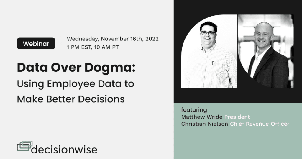 data over dogma webinar